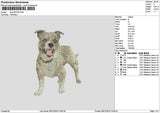 Dog 0812 Embroidery File 6 sizes