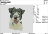 Dog 1909 Embroidery File 6 sizes