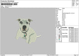 Dog 2012 Embroidery File 6 sizes