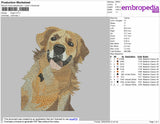 Dogie Embroidery File 4 size