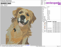 Dogie Embroidery File 4 size