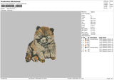 Dog V59 Embroidery File 4 sizes