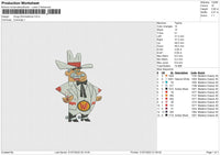 Doug Dimmadome Embroidery File 4 sizes