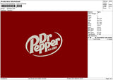 Peppertext 01 Embroidery File 6 sizes