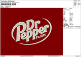 Peppertext 01 Embroidery File 6 sizes