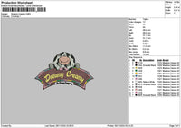 Dreamytext01 Embroidery File 6 sizes