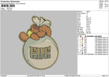 Ebetext Embroidery File 6 sizes