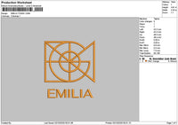 Names 0210 Embroidery 4 Files