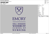 Emory Embroidery File 6 sizes