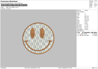 Smile 2202 Embroidery File 6 sizes