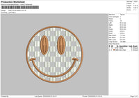 Smile 2202 Embroidery File 6 sizes