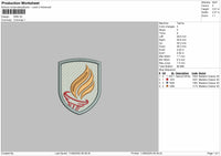 EMS LOGO Embroidery Machine File