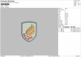 EMS LOGO Embroidery Machine File