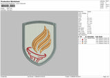 EMS LOGO Embroidery Machine File