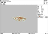 Eptext 0107 Embroidery File 6 sizes
