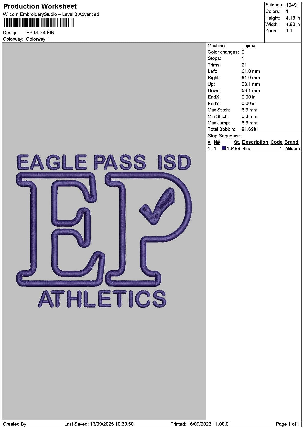 Eptext 1609 Embroidery File 6 sizes