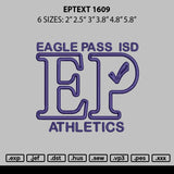 Eptext 1609 Embroidery File 6 sizes