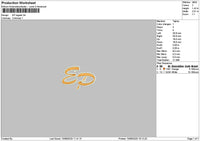 Eptext Regular Embroidery File 6 sizes