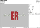 ER Embroidery File 4 size
