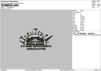 Evhometext Embroidery File 6 sizes