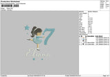 Elianatext Embroidery File 6 sizes