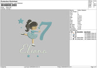 Elianatext Embroidery File 6 sizes
