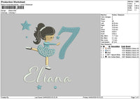 Elianatext Embroidery File 6 sizes