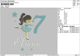 Elianatext Embroidery File 6 sizes