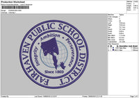 Faircircle Embroidery File 6 sizes