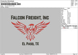 Eagle 1906 Embroidery File 6 sizes