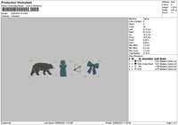 Fashion V4 Embroidery File 6 sizes
