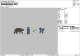 Fashion V4 Embroidery File 6 sizes