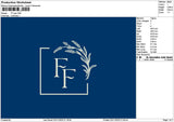 Fftext 0211 Embroidery File 6 sizes