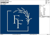 Fftext 0211 Embroidery File 6 sizes