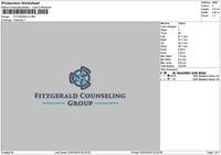 Fitztext Embroidery File 6 sizes