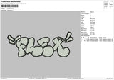 Flex Embroidery File 4 size
