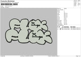 Flex Flex Embroidery File 4 size