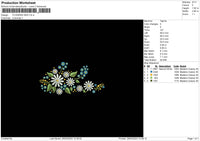 Flowers 2903 Embroidery File 6 sizes