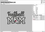 Momtext Ball Embroidery File 6 sizes