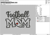 Momtext Ball Embroidery File 6 sizes