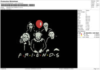 Halloween Friends V2 Embroidery File 6 sizes