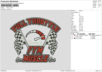 Ftm V1 Embroidery File 6 sizes