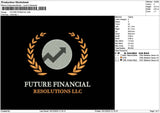 Futuretext Embroidery File 6 sizes