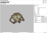 Fangamer Embroidery File 6 sizes