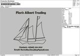 Floristext Embroidery File 6 sizes