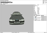 Car Ford 1502 Embroidery File 6 sizes