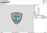 Fort Embroidery File 6 sizes