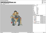 Photoflat 0406 Embroidery File 6 sizes