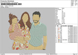Photoflat 1705 Embroidery File 6 sizes