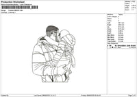 Photoline 0806 Embroidery File 6 sizes